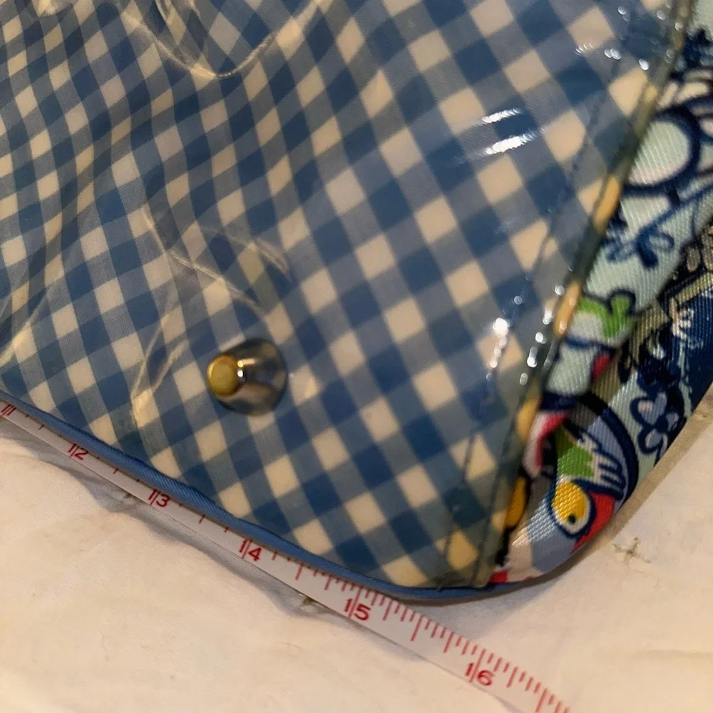 Oilily Vintage/RARE Blue Patterned Diaper Bag